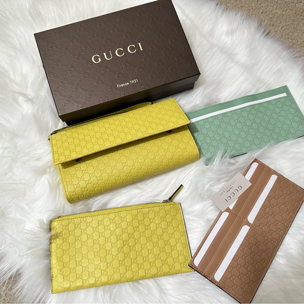 Gucci 'Gg Original' Pattern Wallet New In Box - image 1